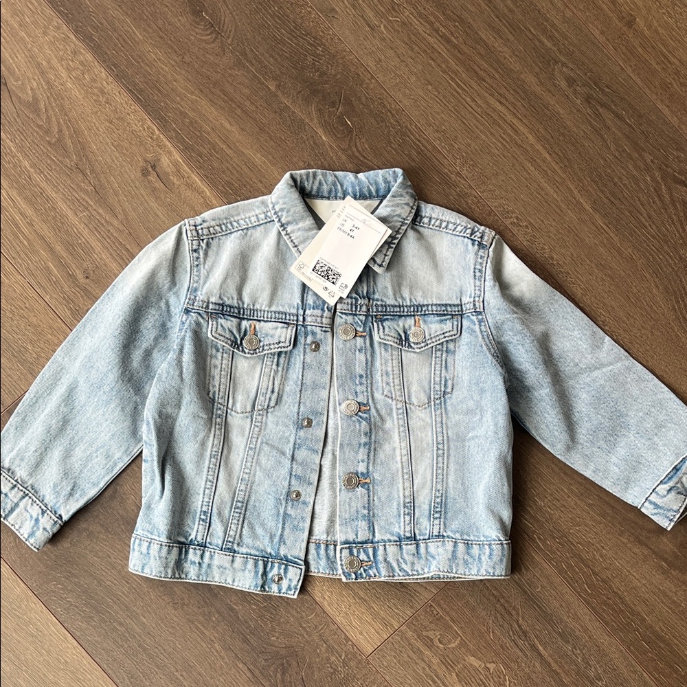 H&M Kids Light Wash Denim Jacket